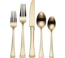 Lenox Portola Gold 20-Piece Flatware Set