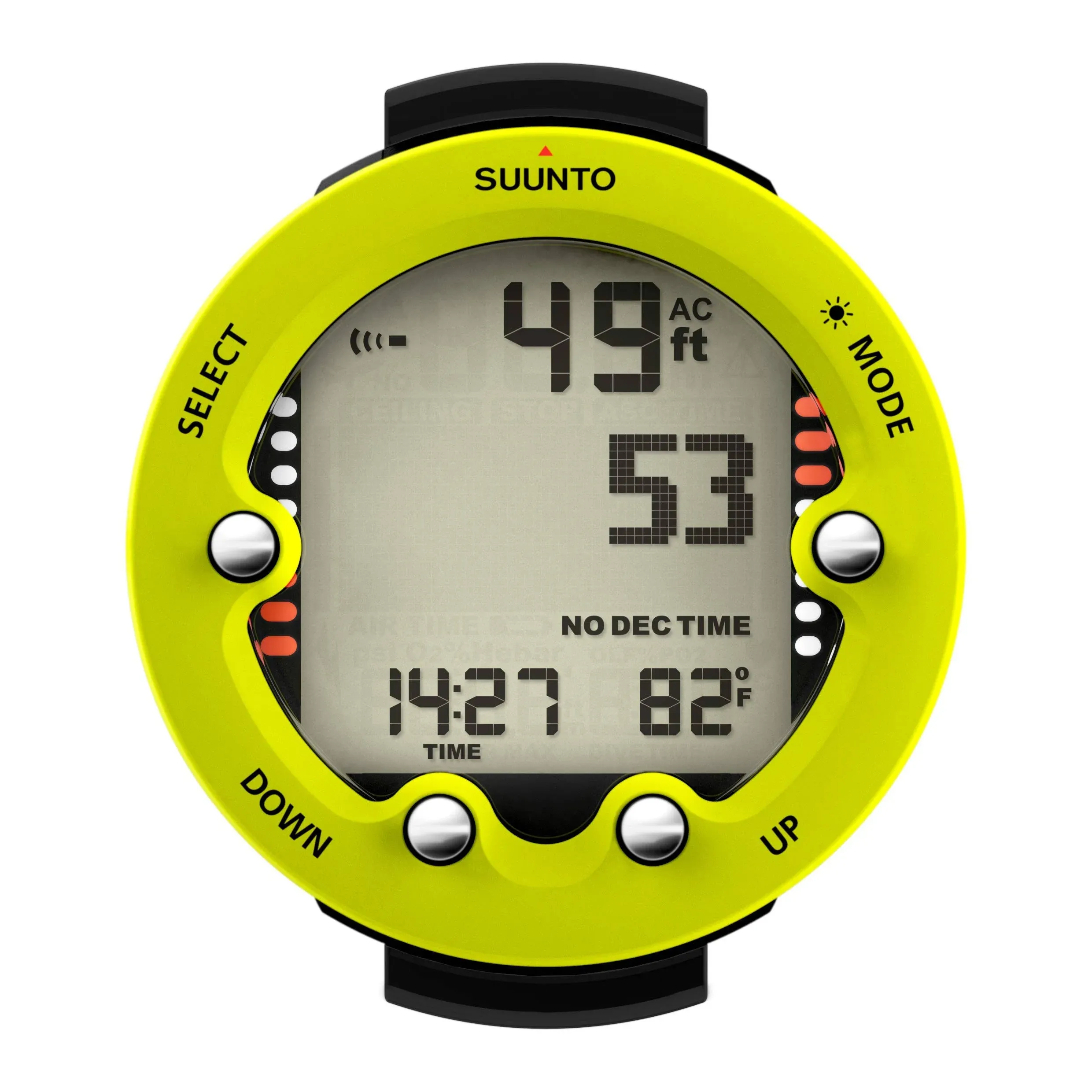 Suunto Zoop Novo Dive Computer - Lime