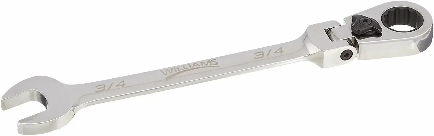 Williams Flex Head Ratcheting Combination Wrench JHW1218RCF