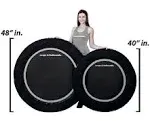 Leaps & Rebounds 40" Mini Fitness Trampoline & Rebounder