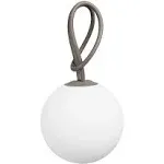 Bolleke 8" Battery Powered Integrated LED Outdoor Hanging Light Fatboy Finish