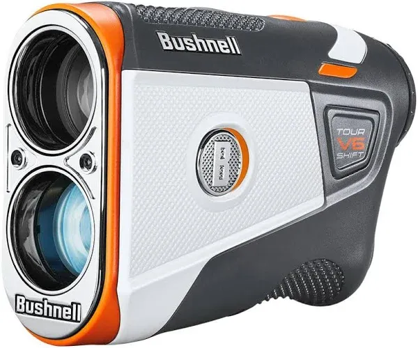 Bushnell Golf Tour V6 Laser Rangefinder - Pinseeker + Jolt, Integrated Magnet