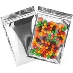 Resealable Mylar Bags 100 Pcs 5 X 7 Inch Smell Proof Ziplock Bag Heat Seal New