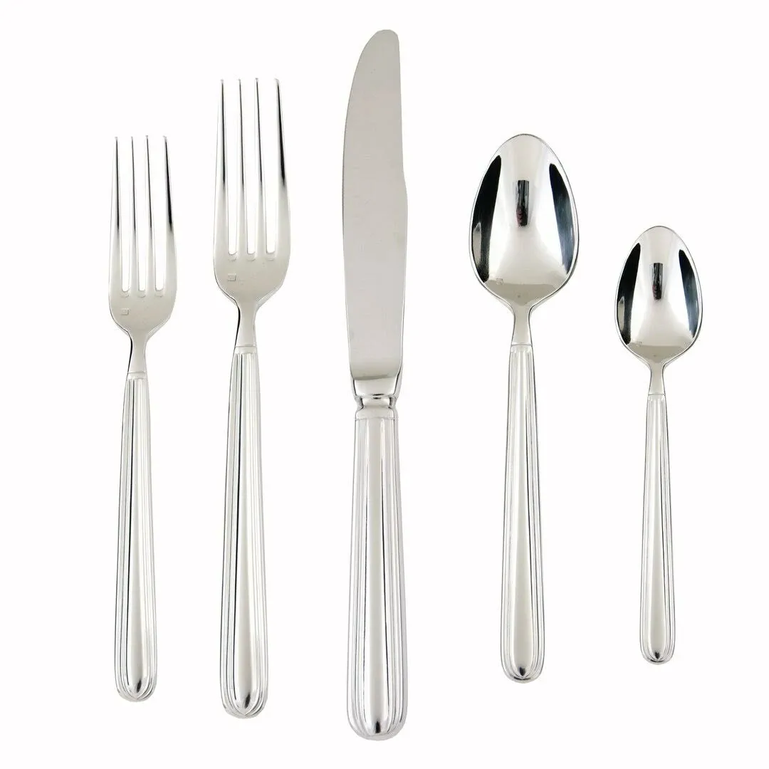 Fortessa Metropolitan 20 Piece 18/10 Stainless Steel Flatware Set