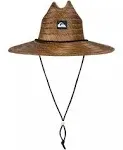 Men's Quiksilver Pierside Straw Outback Hat, Size Large/X-Large - Brown