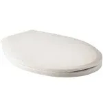 Mansfield SB200 White Alto Elongated Closed Front Toilet Seat With Lid With Box