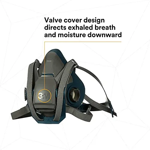 3M Rugged Comfort Half Facepiece Reusable Respirator