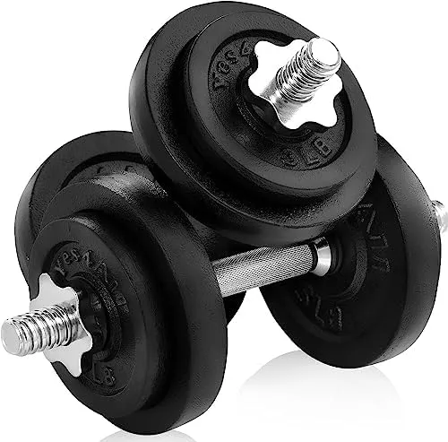 Yes4All Adjustable Dumbbell Weight Set