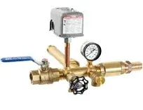 Pressure Tank Installation Kit with 1&#034; Brass Union Tank Tee to Fit Most Pressure