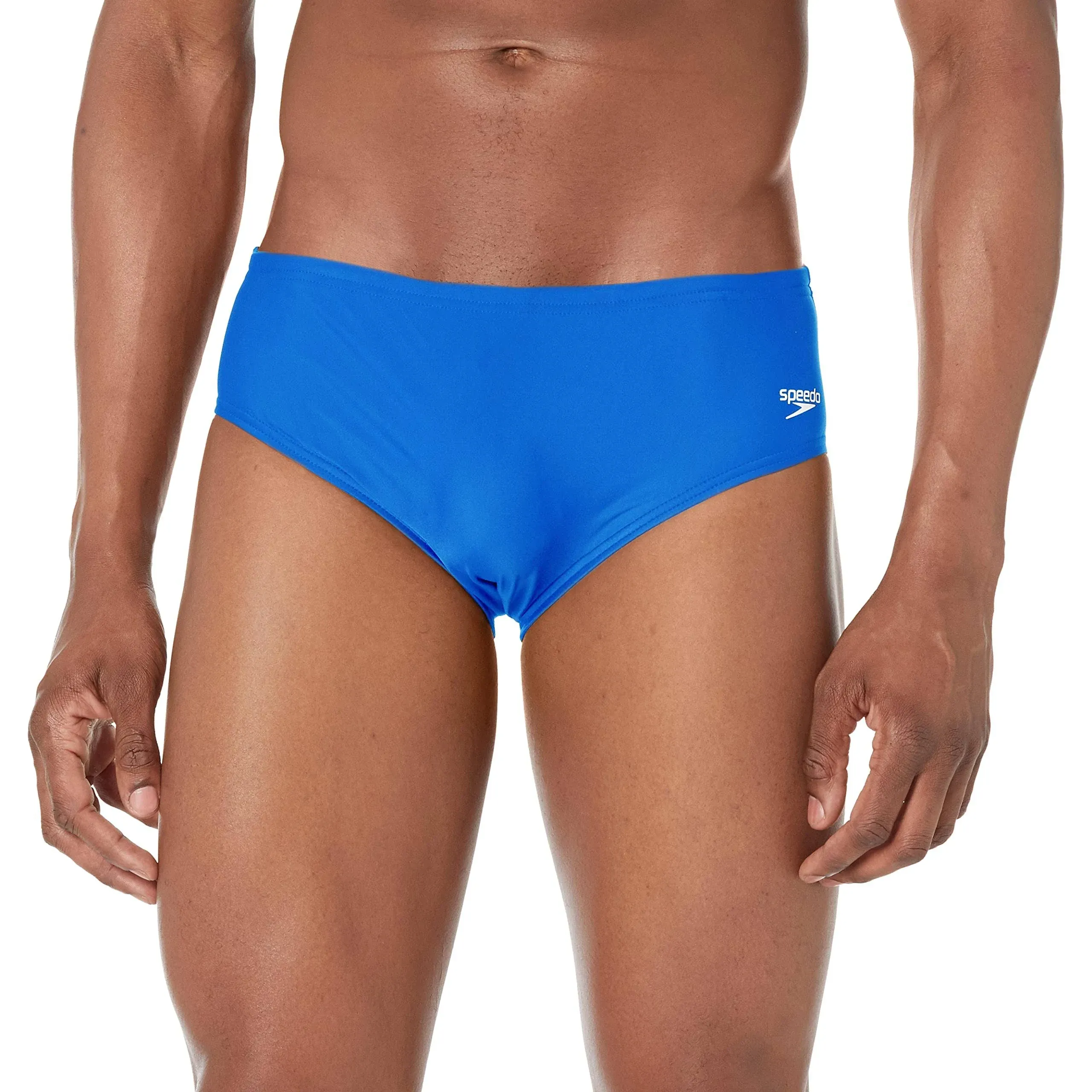 Speedo Men's Solid Powerflex Eco Brief 30 / New Sapphire