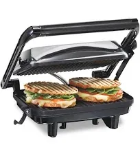 Hamilton Beach 25460A Electric Sandwhich Maker - Chrome