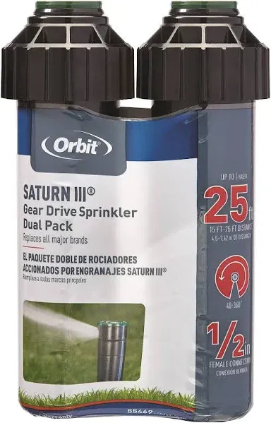 Orbit Saturn III Pop-Up Gear Drive Sprinkler