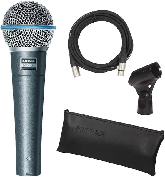 Shure BETA 58A Dynamic Vocal Microphone