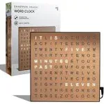 Sharper Image Light Up Electronic Word Clock