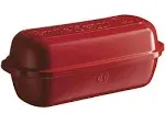 Emile Henry Italian Bread Loaf Baker (Burgundy)