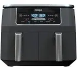 Ninja - Dz201 - Foodi 6-in-1 8 qt. 2-Basket Air Fryer with DualZone Technology