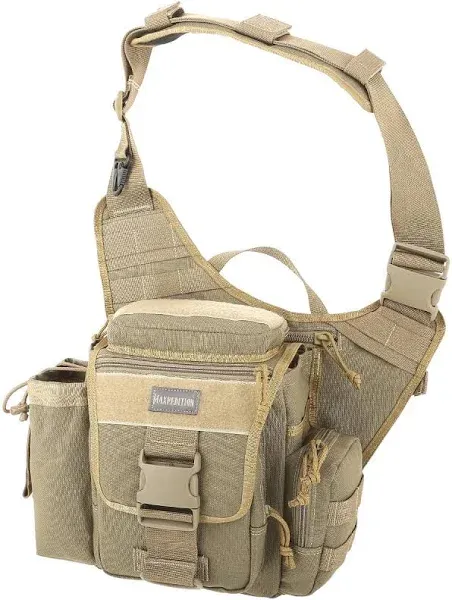 Maxpedition Jumbo Versipack Tactical Sling Backpack Hunt Hike CCW 0412B BLACK NW