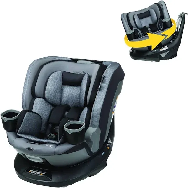 Safety 1st Turn and Go 360 DLX Rotating All-in-One Convertible Car Seat - High Street