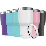 Deitybless 30oz Stainless Steel Travel Mug with Lid 6 Pack Double Wall Vacuum...