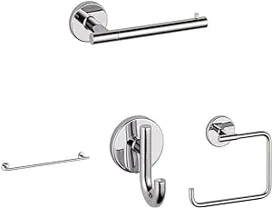 Delta Faucet Trinsic -bath Hardware Accessory Set - 4 Piece, Chrome