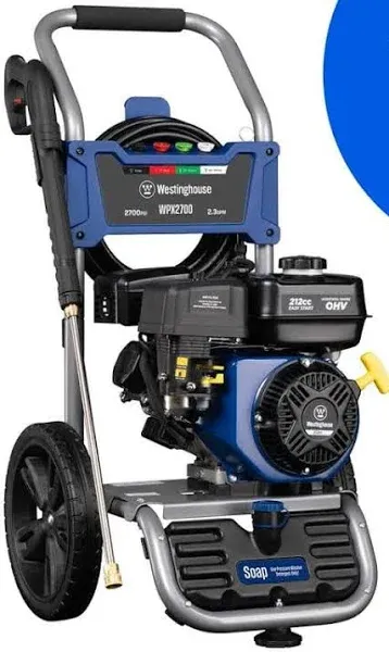 Westinghouse WPX2700 PSI 2.3 GPM Gas Cold Water Pressure Washer