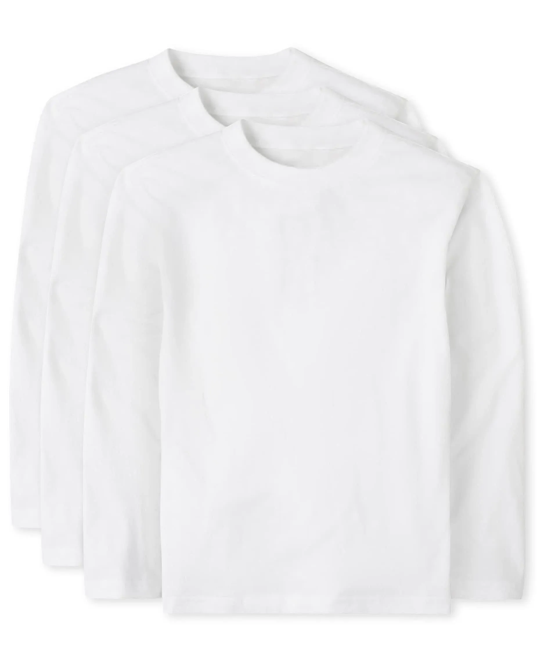 The Children's Place Baby Boys' Basic Long Sleeve Tee 2 Pack