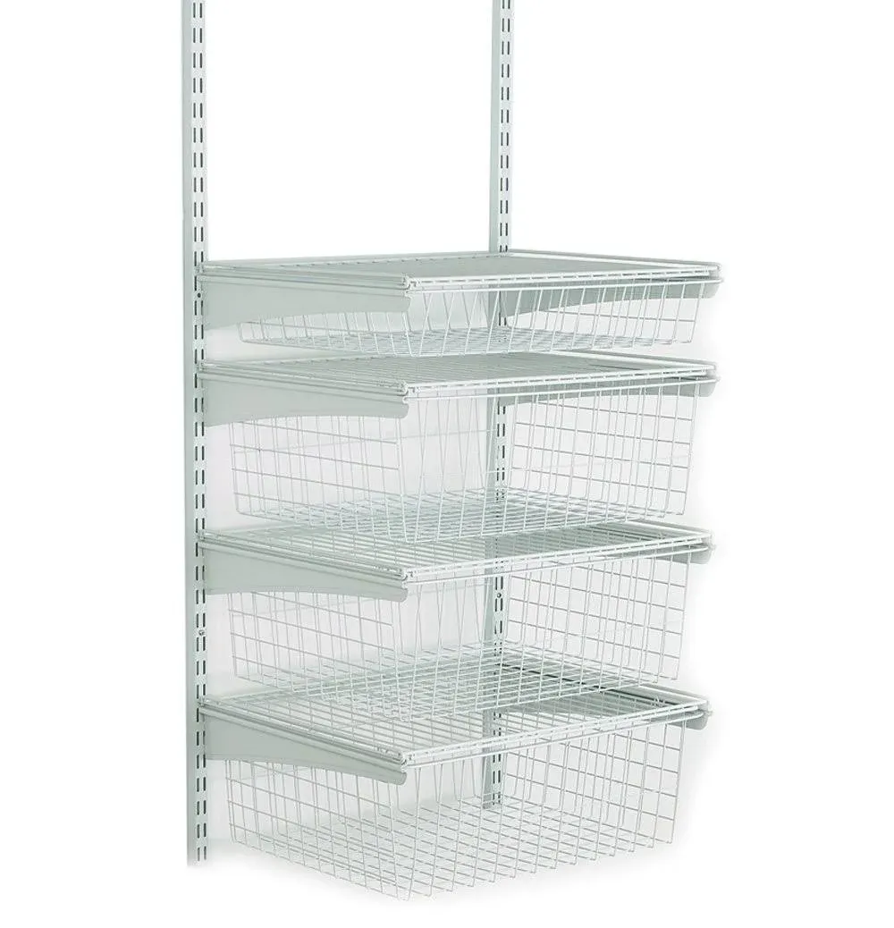 ClosetMaid 2815 ShelfTrack 4 Drawer Kit , White