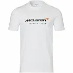 McLaren F1 Men's Core Essentials Logo T-Shirt (White, M)