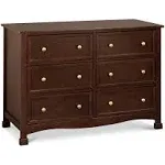 DaVinci Kalani 6 Drawer Double Wide Dresser