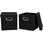 Household Essentials Storage Bins with Lids, 2ct.