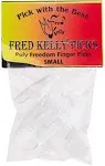 Fred Kelly Picks P7FF-M-3 Poly Freedom Finger Medium Guitar Pick