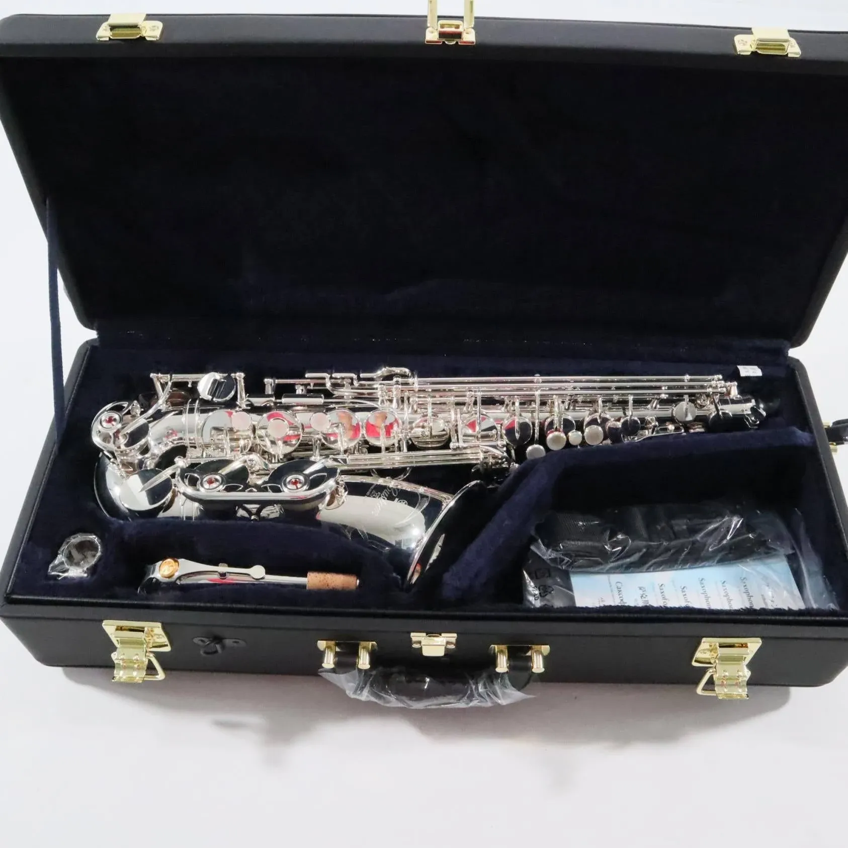 Yamaha YAS-82ZII Custom Z Alto Saxophone - Silver Plated