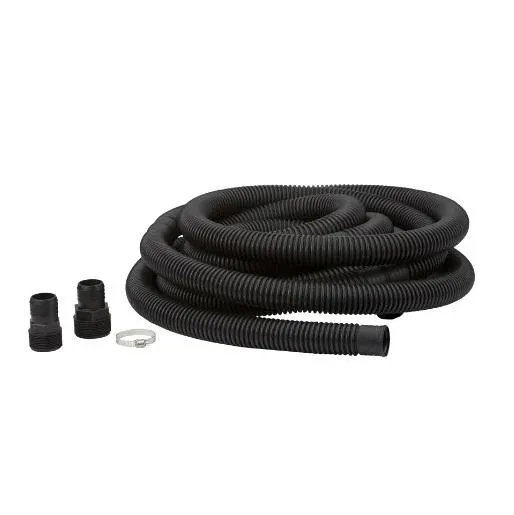 Prinsco Plastic Discharge Hose Kit 1-1/4 in. D x 24 ft. L