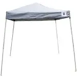 Impact Canopy 10x10 Slant Leg Pop Up Canopy Tent GRAY-NO Sidewall