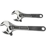 Crescent ATWJ2610VS Wide Jaw Adjustable Wrench Set, 2 Piece