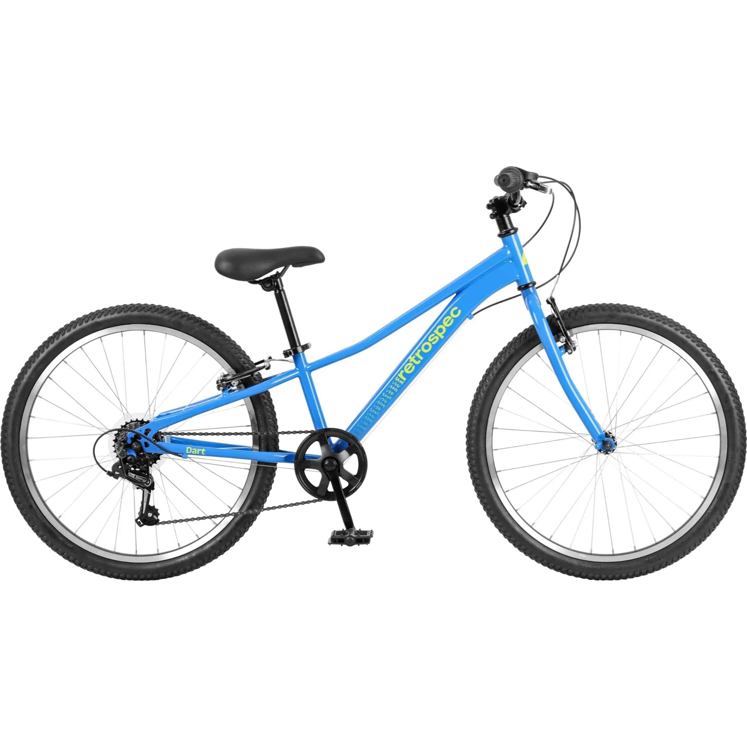 Retrospec Dart 24” Kids’ Bike 7-Speed (8-11 Years) Blue Tang