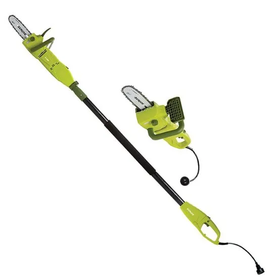 Sun Joe - SWJ806E 2-in-1 Electric Convertible Pole Chain Saw - Green