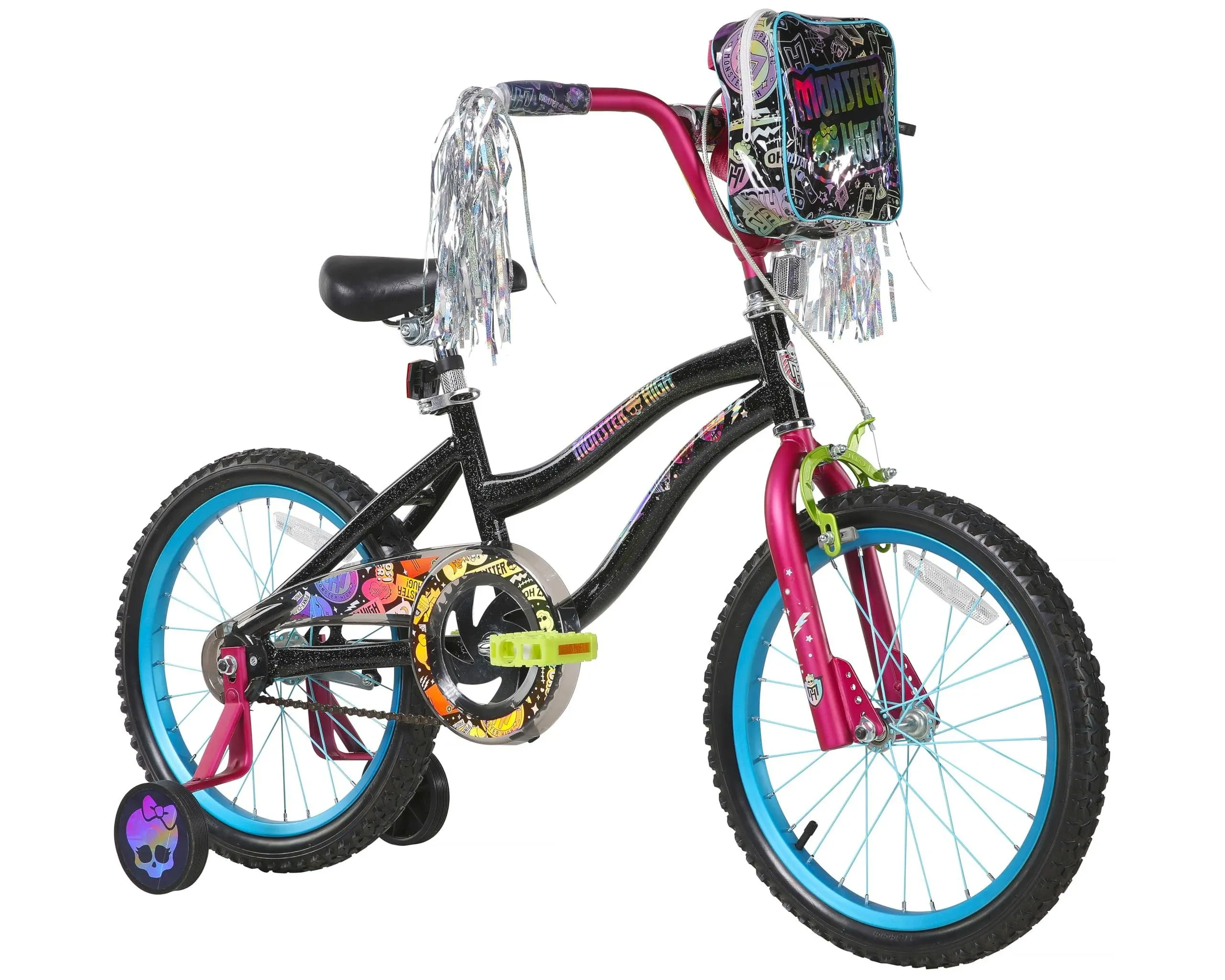 Dynacraft Monster High 18-inch Girls Bike for Ages 6-9 Years