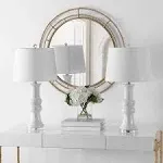 Safavieh Lamber Table Lamp, White - Set of 2