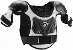 Fox Racing Peewee Titan Roost Deflector - Black Silver