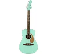 Fender Malibu Player Acoustic Guitar. Walnut Fingerboard, Tortoiseshell Pickguard, Olympic White | Reverb