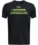 Under Armour Boys' Tech Split Wordmark Short Sleeve T-Shirt