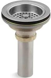 Kohler Duostrainer Sink Drain and Strainer with Tailpiece