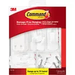 Command Variety Pack, Utility and Wire Hooks, Picture Hanging Strips, 1 Command Kit (54-Pieces), Damage Free Hanging of Dorm Décor