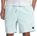 RVCA Escape Solid Shorts in Light Blue 