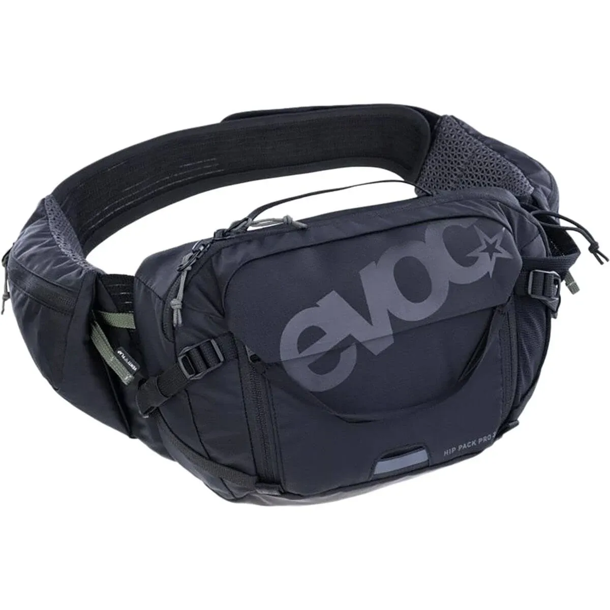 evoc Hip Pack Pro 3 +1.5L Bladder Hip Pack 3L Included (1.5L) Black