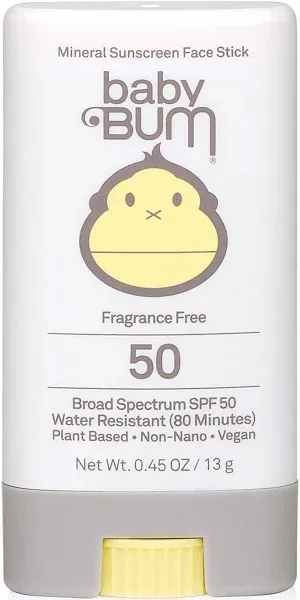 Sun Bum® Baby Bum® .45 oz. Premium Baby Sunscreen Stick with SPF 50 | Bed Bath & Beyond