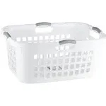 Sterilite White Plastic Laundry Basket