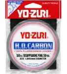 Yo-Zuri HD Disappearing Pink Fluorocarbon Leader 30yd - 50 lb