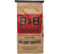 B&B Charcoal Oak Lump Charcoal